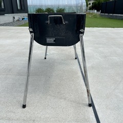 折りたたみ式バーベキューコンロ 黒　7〜8人用の画像