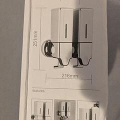 壁掛けソープディスペンサー 2個の画像