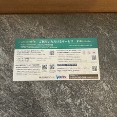 
ビジョン 株主優待券 3000円分の画像