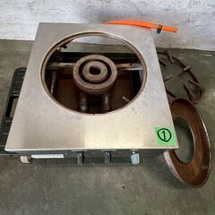 【OZAKI】 業務用1口ガスコンロ LPガス用 動作確認済 調理器具 厨房 厨房機器 店舗 店舗用品 ① A0108の画像