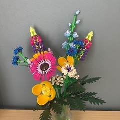 LEGO　ワイルドフラワーブーケ　インテリア　花　の画像