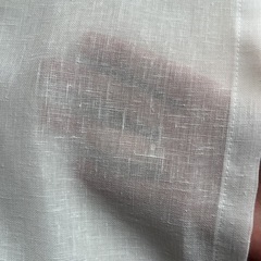 無印良品レースカーテンの画像