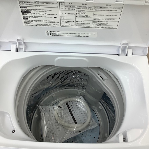 リユースのサカイ栃木店☆ジモティ割あり☆ NITORI 洗濯機 NTR60BKN