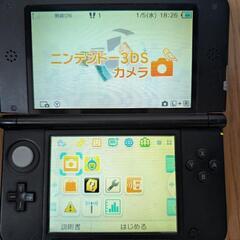 ニンテンドー3dsll　ブルー×ブラックの画像