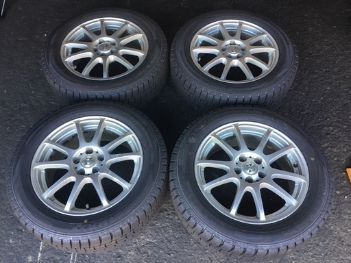 205/55R16 スタッドレスタイヤ付きアルミホイール4本セット