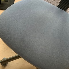 美原店 明光 ワークチェア デスクチェア　ブルーの画像