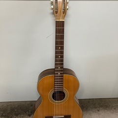 H 2507-638 Kawai M-50 アコースティックギター ギターケース付属　キズ 汚れありの画像