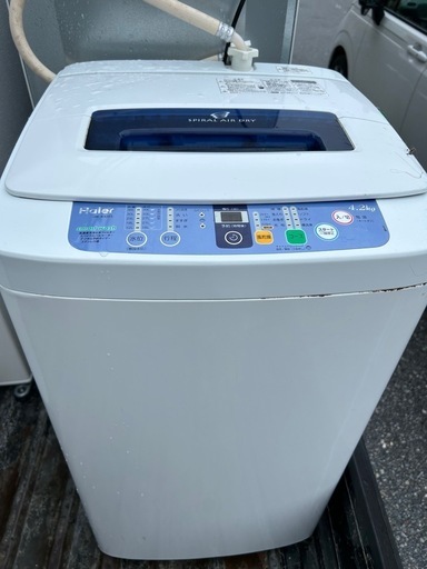 配達可能?Haier 洗濯機 4.2kg 2014年式