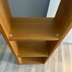　無印良品　壁に付けられる家具の画像