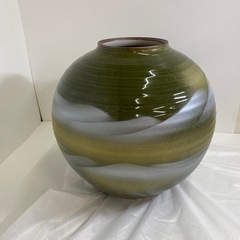 美術品　九谷焼　壺の画像