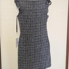 【新品】袖無しワンピースブラックの画像