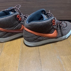 NIKE スニーカー ナイキ　メンズ　ブラウン　茶色　靴の画像
