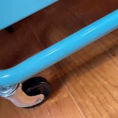 【IKEA】 3段ワゴン ロースコグ 廃盤生産終了カラー ターコイズブルーの画像