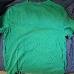 アメリカンイーグル　メンズTシャツ　М　グリーンの画像