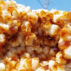 シトリンクラスター　18.4㎏　パワーストーン　黄水晶の画像