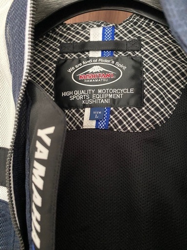 美品」クシタニ×ヤマハKUSHITANI YAMAHA YAS67-K フルメッシュ