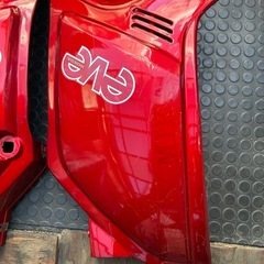 外装セット　ホンダ　eve AF06 キャンディレッド　お引き取り可能な方
の画像