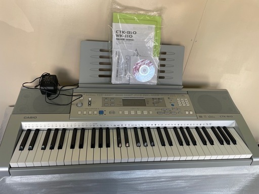 CASIO CTK-810 キーボード電子ピアノ 61標準鍵盤