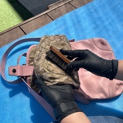 主婦の方歓迎！！ご自宅で出来る中古バッグのクリーニングの画像