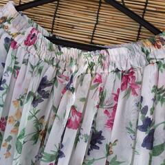 INGNI 花柄ロングスカート ゴムウエストの画像