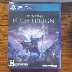 PS4 pro 1TB(型番CUH-7200)とPS4 ソフト ELDEN RING NIGHTREIGNの画像