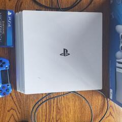 PS4 pro 1TB(型番CUH-7200)とPS4 ソフト ELDEN RING NIGHTREIGNの画像