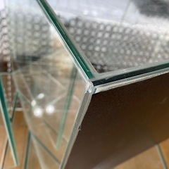 欠けがあったので値下げします。30cmキューブ水槽:4個の画像