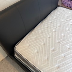 ニトリ ローダブルベッド Nスリープマット付き 二枚重ねタイプの画像