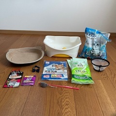 猫用品 トイレ 玩具 首輪 爪研ぎベッド ペット用品 の画像