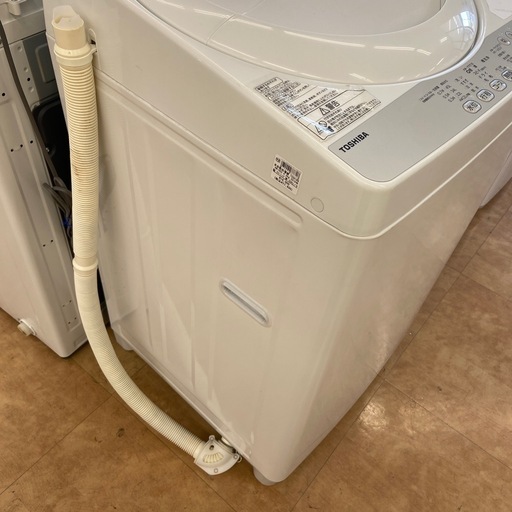 【TOSHIBA】　全自動洗濯機　2016年製　4.2kg