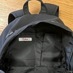 ピンクラテの黒リュックあげますの画像