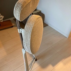 ダイニング折りたたみチェアの画像