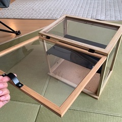 DIY ショーケース　インテリアの画像