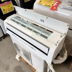 【超美品‼️】東芝 2020年製 6畳用エアコン プラズマ空清 ecoモード 100V/2.2kwの画像