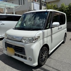 平成25年！タントカスタムXスペシャル！検R8.3.26迄！パワスラ！パール！短期出品！の画像