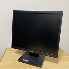 もらって下さい。難あり。acer  17インチモニターの画像