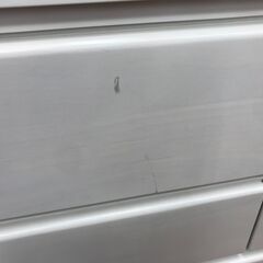 ★リユースのサカイ春日部店★KJ11011 ニトリ ハイチェスト ホワイト H134×W144×D44 クリーニング済みの画像