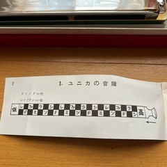 【お取り置き】新古品　未使用保管　Tombo ハーモニカの画像