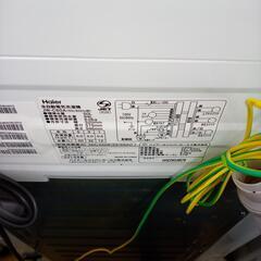 リユースのサカイ太田店★ジモティ割あり★ Haier 洗濯機 6kg １９年製 ／クリーニング済み OJ10205の画像