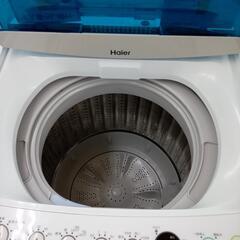 リユースのサカイ太田店★ジモティ割あり★ Haier 洗濯機 6kg １９年製 ／クリーニング済み OJ10205の画像