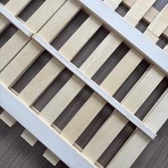 【すのこベッド】48.5cm×185cmが3つ(セミダブルの大きさ)の画像