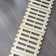 【すのこベッド】48.5cm×185cmが3つ(セミダブルの大きさ)の画像