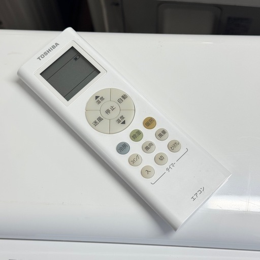 【超美品‼️】東芝 2019年製 6畳用エアコン 内部クリーン機能 上下自動スイング 100V/2.2kw