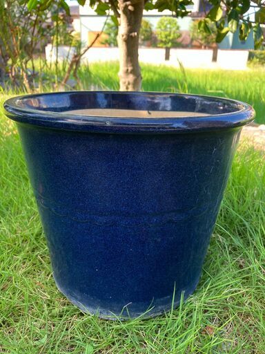 中国古玩　呂均窯植木鉢　12.3×16.5×8.7㎝　東Y7-0630⭐︎2F ダイソーで四角植木鉢 方形花盆 洋陶器植木鉢40を3個買って来た