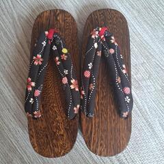 浴衣下駄24cm2点セットの画像