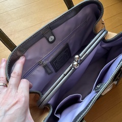 未使用保管品　Coach ビジューフラワーバックの画像