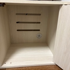 扉付きカラーボックス3つセットの画像