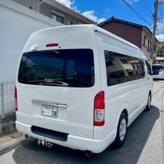 ハイエース‼️漢のスーパーロング‼️カスタム車‼️車検満タン‼️の画像