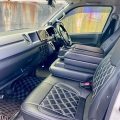 ハイエース‼️漢のスーパーロング‼️カスタム車‼️車検満タン‼️の画像