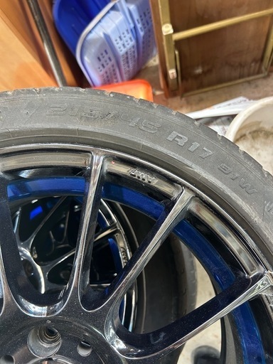 WedsSport タイヤおまけ程度　17インチ
